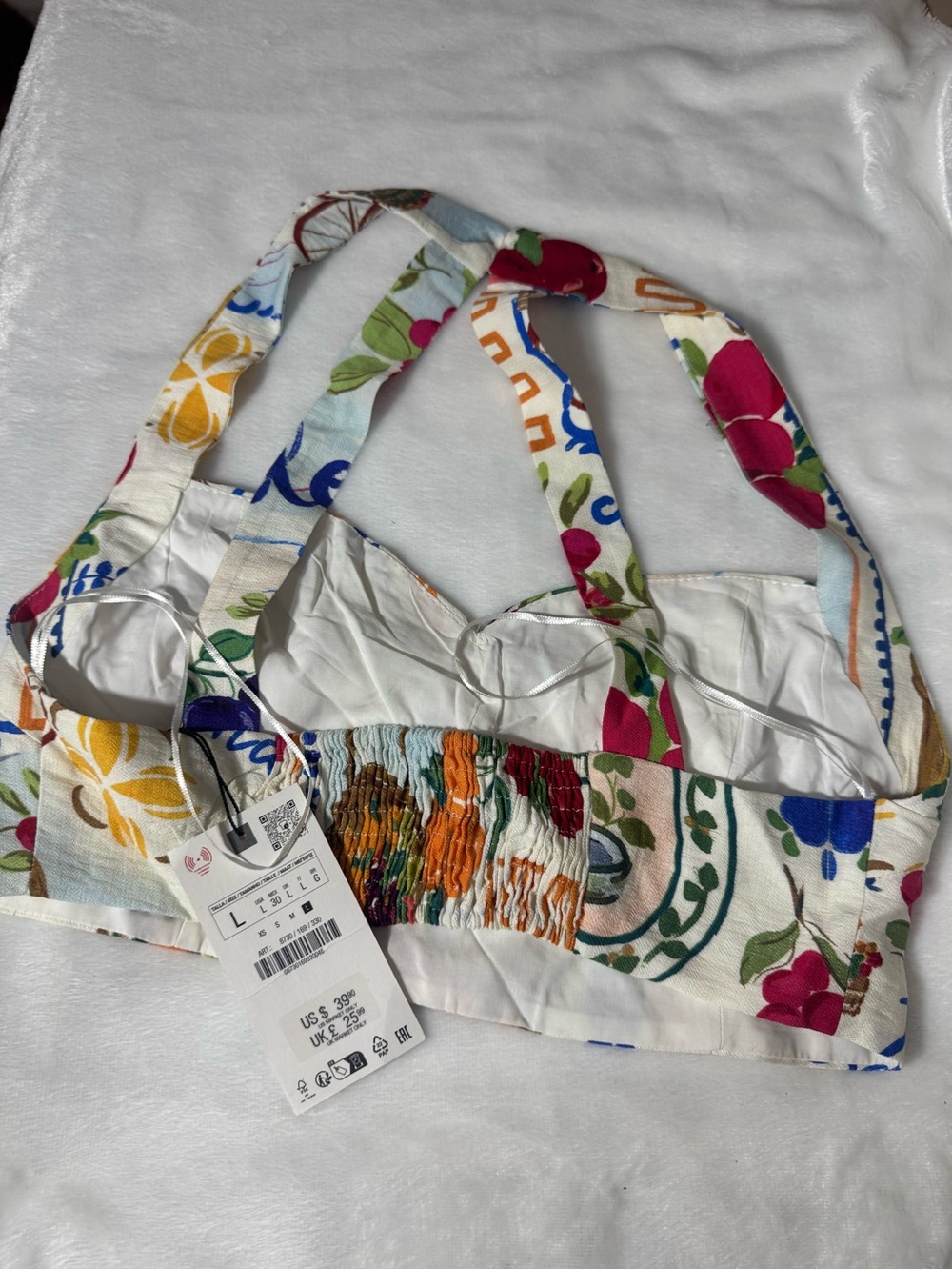 Zara Printed Cape Two-Piece Skirt Set - Picture 11 of 13